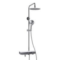 Душевая стойка Wasserkraft, с изливом, цвет - хром, A113.067.101.CH Thermo