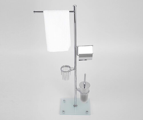 Напольная стойка с аксессуарами Wasserkraft Серия К, хром, K-1248