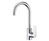 Смеситель Wasserkraft 3207 для кухни с поворотным изливом, хром