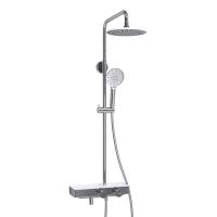 Душевая стойка Wasserkraft, с изливом, цвет - хром, A113.067.127.CH Thermo