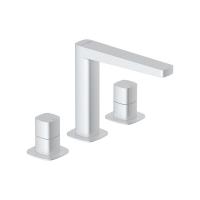 Смеситель для раковины Wasserkraft Saale, белый матовый, 9535