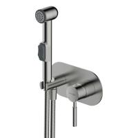 Гигиенический душ Wasserkraft Wern, 4238, со смесителем, C ВНУТРЕННЕЙ ЧАСТЬЮ, C ВНУТРЕННЕЙ ЧАСТЬЮ, никель
