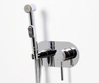 Гигиенический душ Wasserkraft 4138, со смесителем, C ВНУТРЕННЕЙ ЧАСТЬЮ, C ВНУТРЕННЕЙ ЧАСТЬЮ, хром