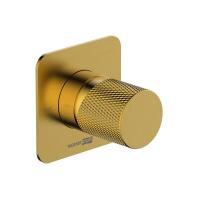 Смеситель для душа Wasserkraft Schunter, золото матовое, 8251