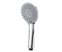Душевая лейка Wasserkraft A002, 3 режима, хром, 8.5 см