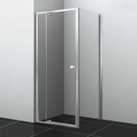 Душевой уголок Wasserkraft Aula 11P18, 90 х 100 см, профиль хром, стекло прозрачное