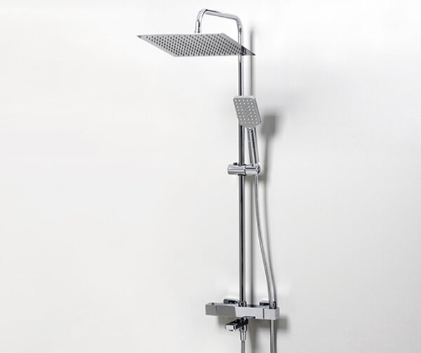 Душевая стойка Wasserkraft A19901, с изливом, хром