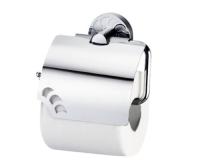 Держатель для туалетной бумаги Wasserkraft Isen, с крышкой, K-4025