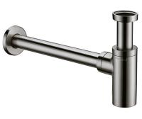 Сифон для раковины Wasserkraft A093 цвет - матовый хром