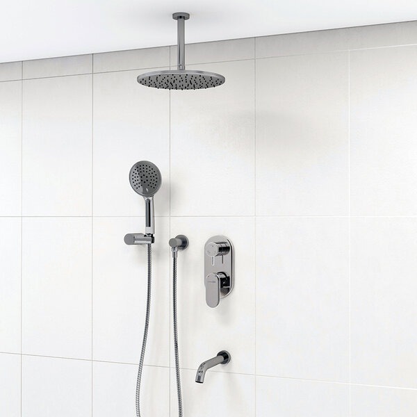 Душевая стойка Wasserkraft A175868, скрытый монтаж, хром