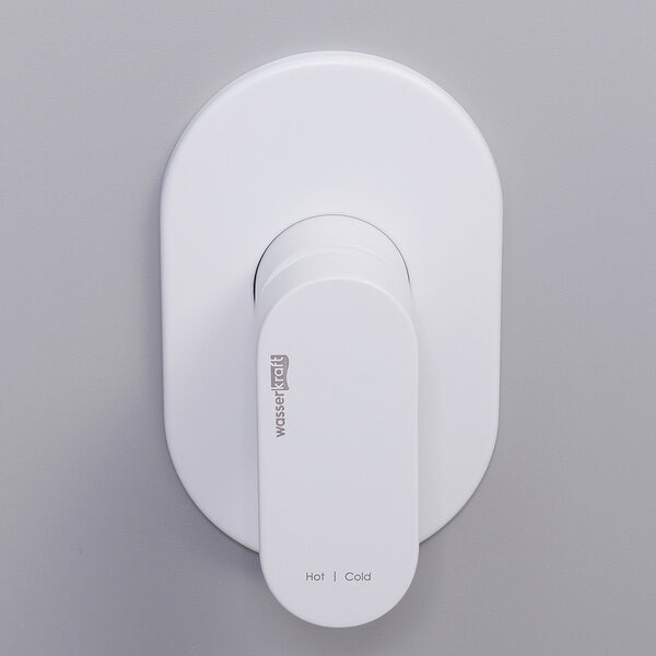 Смеситель для раковины Wasserkraft Mindel 8500 A85593, цвет белый Soft-touch