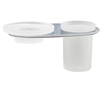 Держатель стакана и мыльницы Wasserkraft Kammel, К-8326