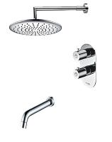 Душевая стойка Wasserkraft A15030, скрытый монтаж, хром