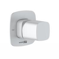 Смеситель для душа Wasserkraft Saale, белый матовый, 9551