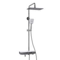 Душевая стойка Wasserkraft, с изливом, цвет - хром, A113.069.126.CH Thermo