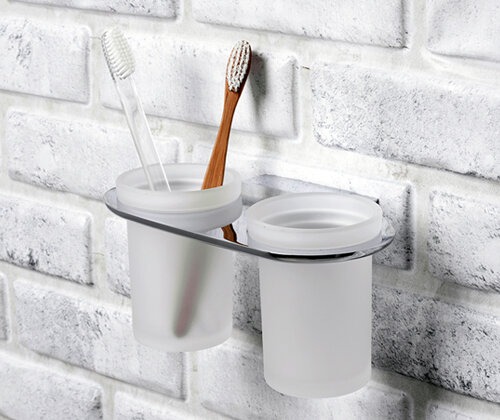 Подстаканник Wasserkraft Kammel, двойной, стеклянный, K-8328D