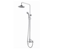 Душевая стойка Wasserkraft A12202, верхний душ 20 см, хром