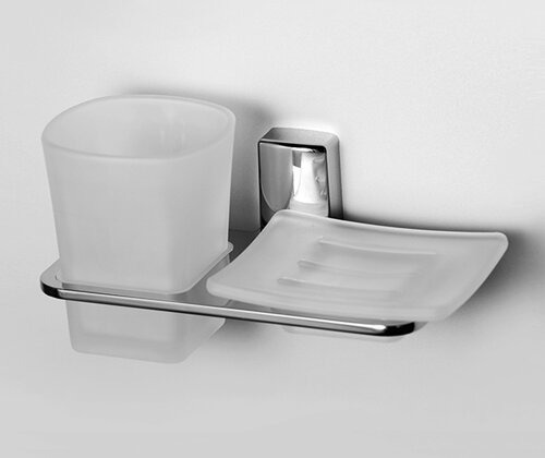 Держатель стакана и мыльницы Wasserkraft Leine, K-5026