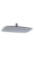 Верхний душ Wasserkraft A031, 25 х 19 см, 1 режим струи, без держателя, хром