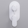 Душевой комплект Wasserkraft 8500 А85161, цвет белый Soft-touch