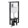 Инсталляция для унитаза Wasserkraft Vils 56TLT.010.ME.WH04, механическая клавиша белая