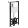 Инсталляция для унитаза Wasserkraft Aller 10TLT.010.ME.WH03, механическая клавиша цвет белый