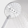 Душевая стойка Wasserkraft, с изливом, цвет белый матовый/хром, A185.067.059.WM
