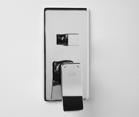 Смеситель Wasserkraft Aller 10641 для ванны и душа, хром