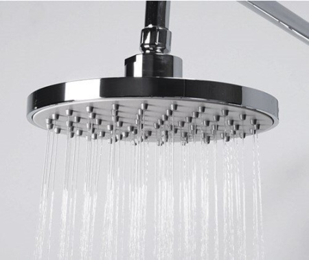 Душевая стойка Wasserkraft A12202, верхний душ 20 см, хром