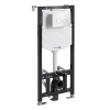 Инсталляция для унитаза Wasserkraft Aller 10TLT.010.ME.WH01, с механической кнопкой смыва цвет - белый
