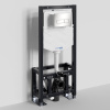 Инсталляция для унитаза Wasserkraft Dill 61TLT.010.ME.BN03, механическая клавиша никель