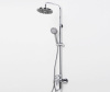 Душевая стойка Wasserkraft A16601, верхний душ 22,2 см, с изливом, хром