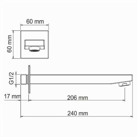 Смеситель для раковины Wasserkraft Sauer Sauer 7100 A71573, цвет золото глянцевое