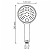 Душевой комплект Wasserkraft Sauer Sauer 7100, цвет золото глянцевое, A71208