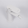 Смеситель Wasserkraft Mindel, для биде, с донным клапаном, цвет белый Soft-touch, 8506