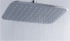 Верхний душ Wasserkraft A031, 25 х 19 см, 1 режим струи, без держателя, хром