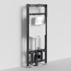 Инсталляция для унитаза Wasserkraft Alme 15TLT.010.ME.CH01, механическая клавиша хром