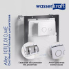 Инсталляция для унитаза Wasserkraft Aller 10TLT.010.ME.WM02, механическая клавиша цвет белый матовый