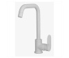 Смеситель Wasserkraft для кухонной мойки, цвет белый Soft-touch, 8507