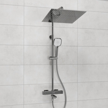 Душевая стойка Wasserkraft, цвет - хром, A199.119.065.087.CH Thermo