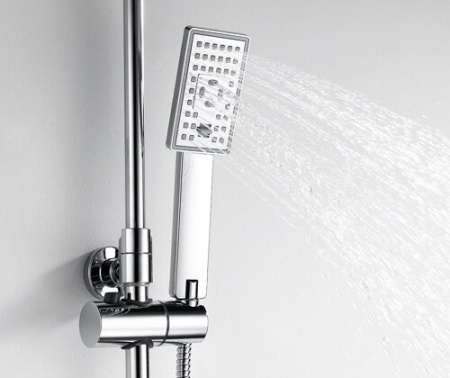 Душевая стойка Wasserkraft A17702, для душа, хром
