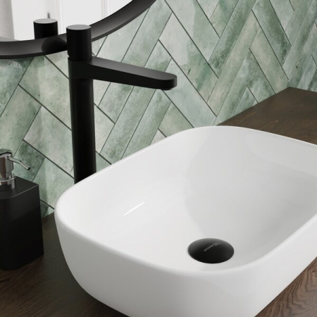 Смеситель для раковины Wasserkraft Fulda, черный матовый, 5203H