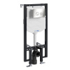 Инсталляция для унитаза Wasserkraft Vils 56TLT.010.ME.BN01, механическая клавиша никель