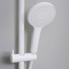 Душевая стойка Wasserkraft, с изливом, цвет белый матовый, A185.257.155.WM