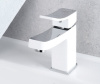 Смеситель для раковины Wasserkraft ALLER 1063W, белый/хром