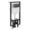 Инсталляция для унитаза Wasserkraft Vils 56TLT.010.ME.MB02, механическая клавиша черная матовая