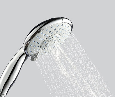 Душевая лейка Wasserkraft A003, 5-функциональная, хром
