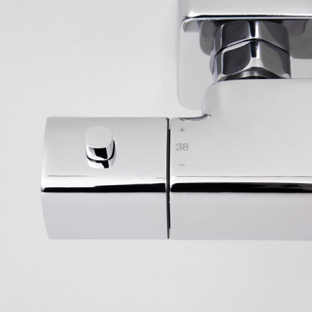 Смеситель термостатический для ванны и душа Wasserkraft Naab, хром, 8611 Thermo