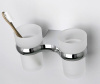Стакан с держателем Wasserkraft Berkel, двойной, K-6828D