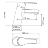 Смеситель для раковины Wasserkraft 4403, хром